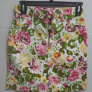 Vintage GUESS BY Marciano Colorful Skirt 80 90s  Size 14